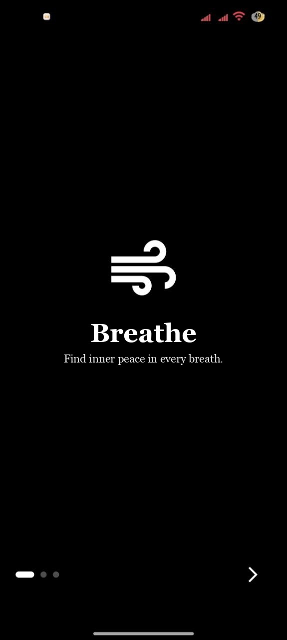 Breathe · Find inner peace in every breath