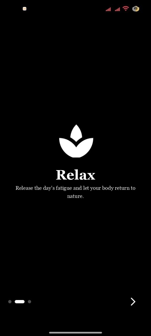Relax · Release the day's fatigue